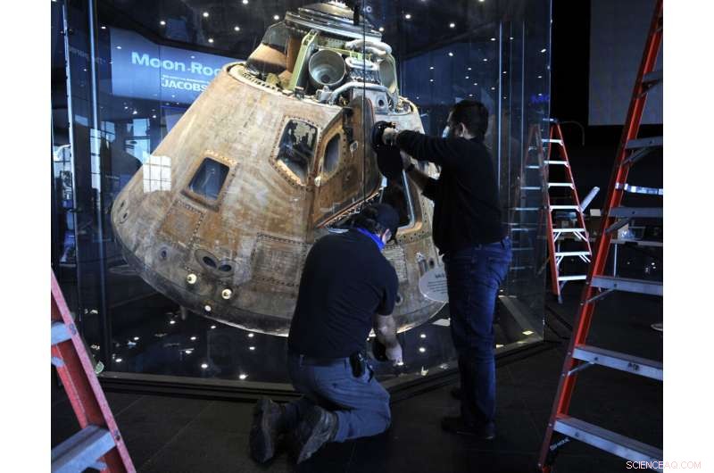 Apollo 16 Spaceship Revitalized Ahead of 50th Anniversary Celebration