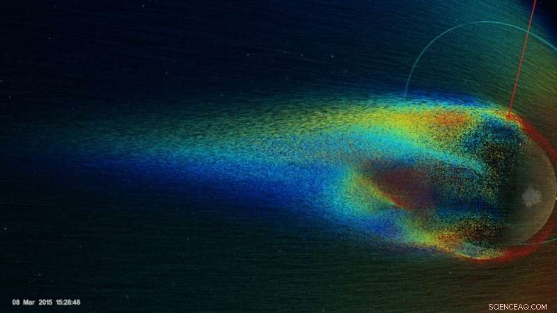 How Solar Wind Drives Carbon Ion Escape from Mars  Atmosphere