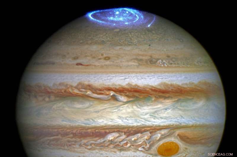 Juno and Hubble Capture Stunning Electromagnetic Tug‑of‑War in Jupiter’s Upper Atmosphere