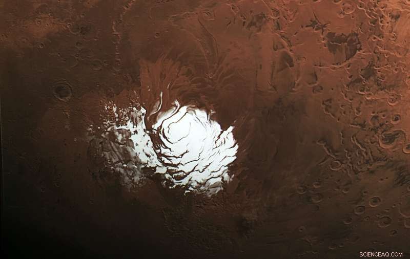 New Study Challenges 2018 Discovery of Liquid Water on Mars  South Pole