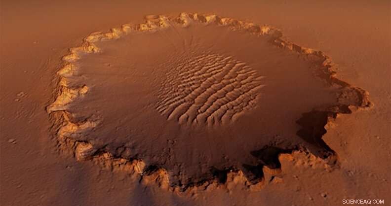New Study Shows Steady Asteroid Impact Rate on Mars Over 600 Million Years