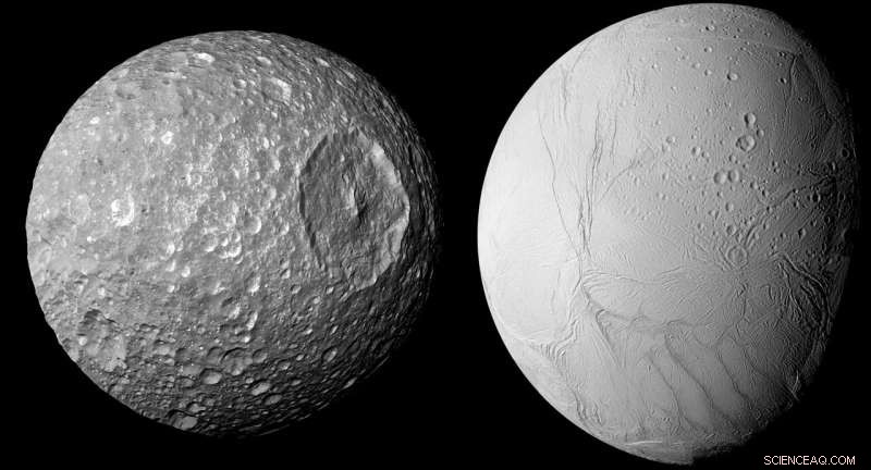 Scientists Discover Possible Internal Ocean on Saturn s Small Moon Mimas
