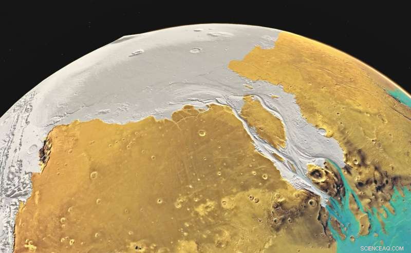 New Simulation Reveals Mars May Have Hosted a Northern Ocean 3 Billion Years Ago