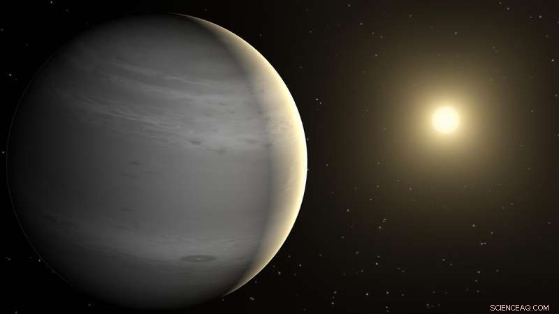 Team Discovers Giant Gas Planet Hidden From Conventional Observations