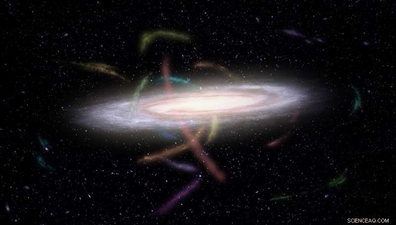 New Milky Way Map Illuminates Dark Matter Secrets