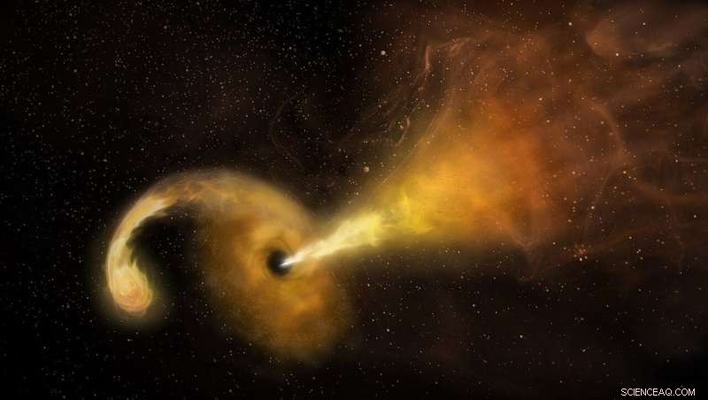 Astronomers Uncover Decades‑Old Stellar Disruption by a Supermassive Black Hole