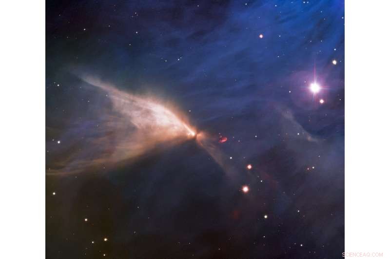 Gemini South Telescope Reveals New Infrared View of Chamaeleon Nebula