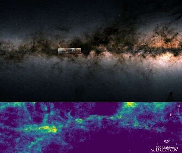 Astronomers Uncover Milky Way’s Largest Structure: A 3,900‑Light‑Year Hydrogen Filament