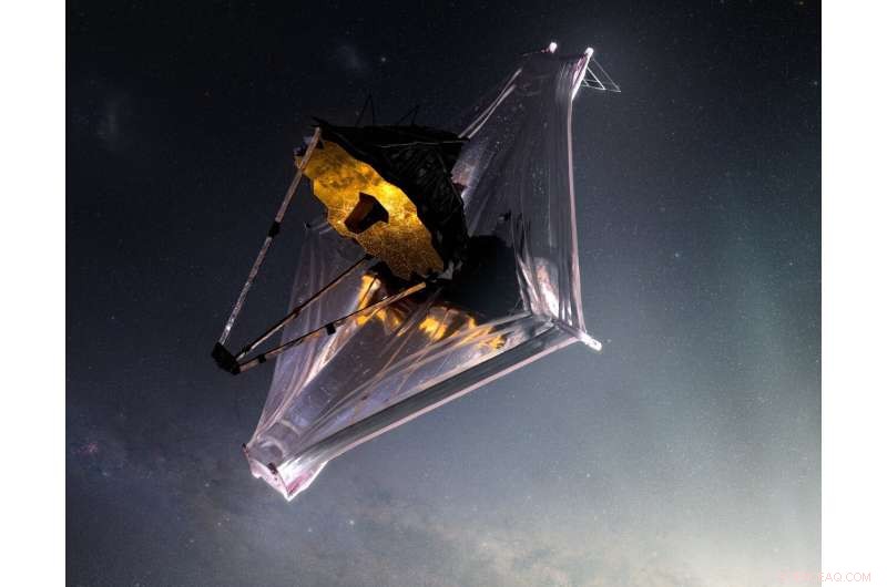 James Webb Space Telescope Sunshield: Second and Third Layers Secured