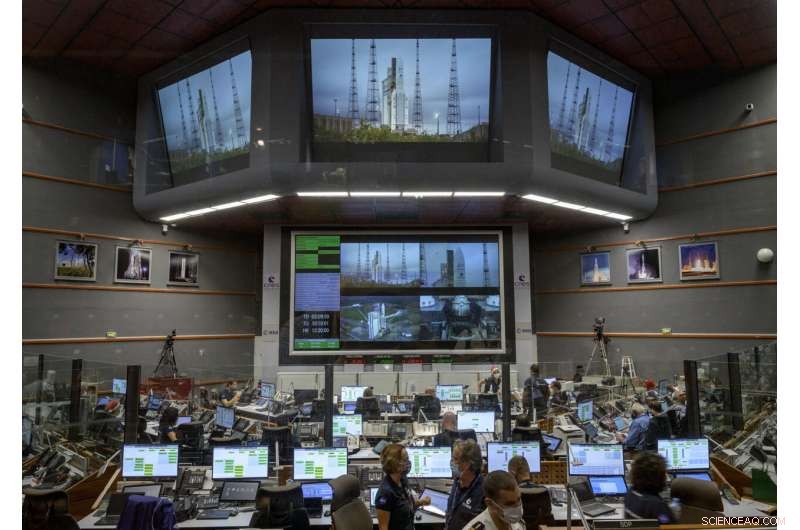 James Webb Space Telescope Launches from French Guiana