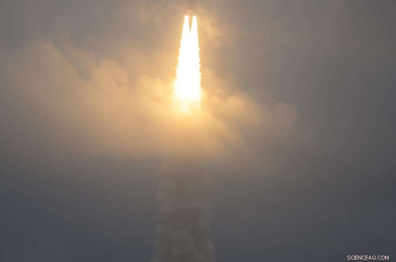 James Webb Space Telescope Launches from French Guiana