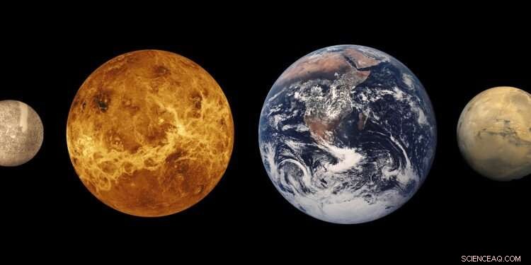 New Study Reveals Earth and Mars Primarily Built from Inner Solar System Materials