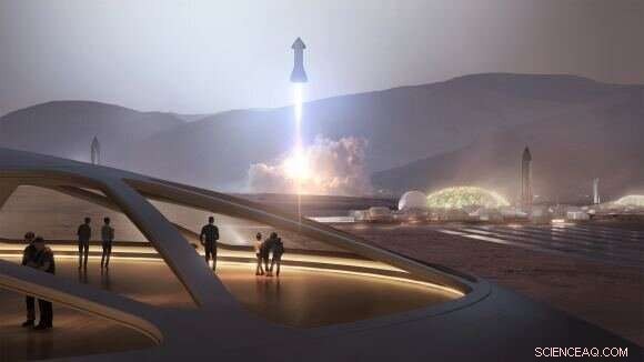 SpaceX Plans to Convert Atmospheric CO₂ into Rocket Fuel