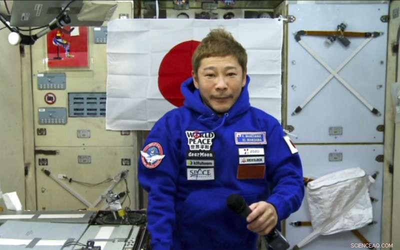 Japanese Space Tourist Expresses Desire for Extended Spaceflight