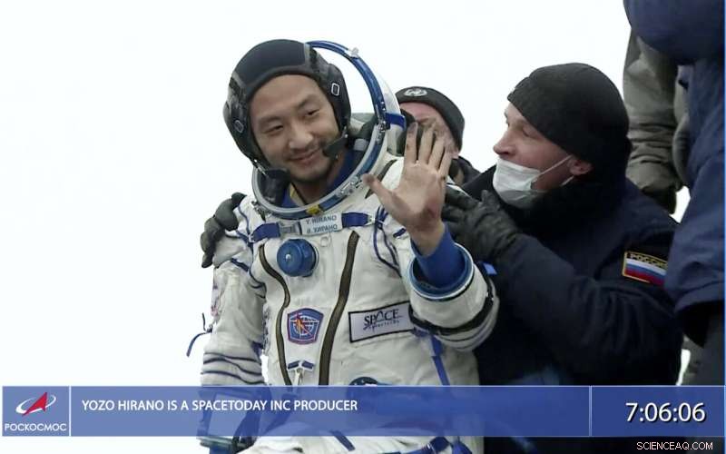 Japanese Space Tourist Yusaku Maezawa Safely Returns to Earth