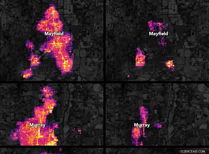 NASA Satellite Data Aids Damage Assessment of Dec. 10 Tornadoes in the Midwest