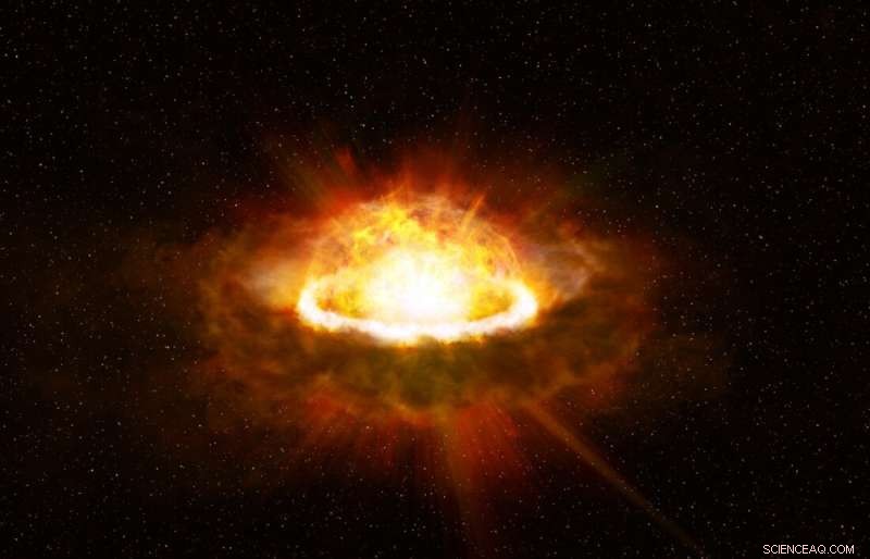 Astronomers Record Record-Breaking Optical Flash from Newborn Type Ia Supernova