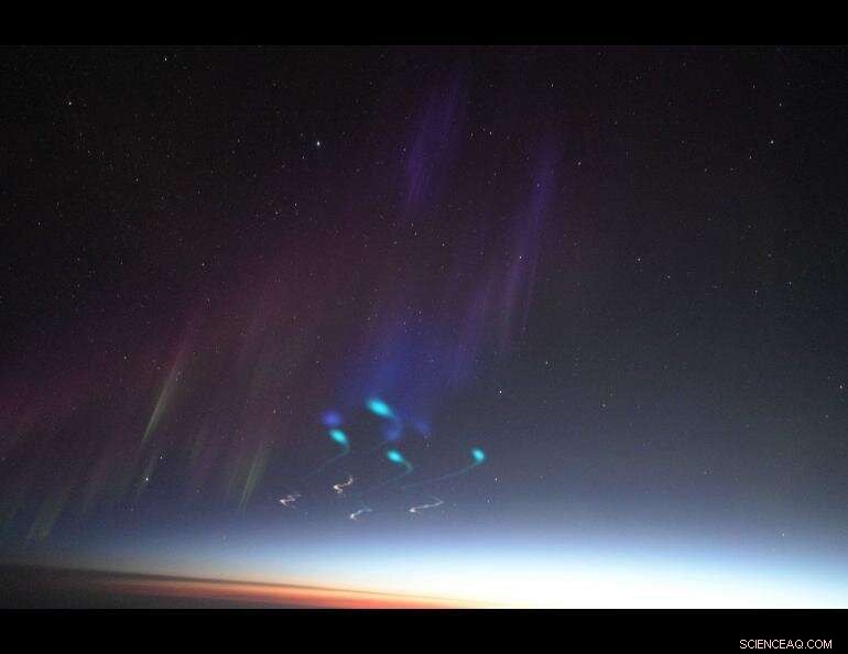 NASA Sounding Rocket Traces Upper Atmosphere Winds over Norway