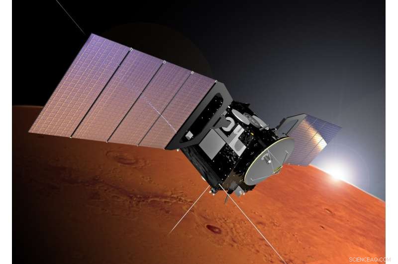 Mars Express Receives One‑Way Data from China s Zhurong Rover