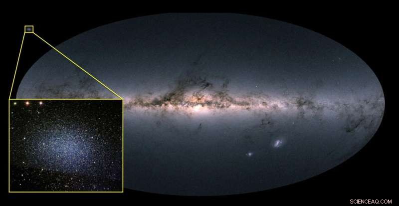 Astronomers Find Unexpectedly Massive Black Hole in Milky Way s Smallest Satellite Galaxy
