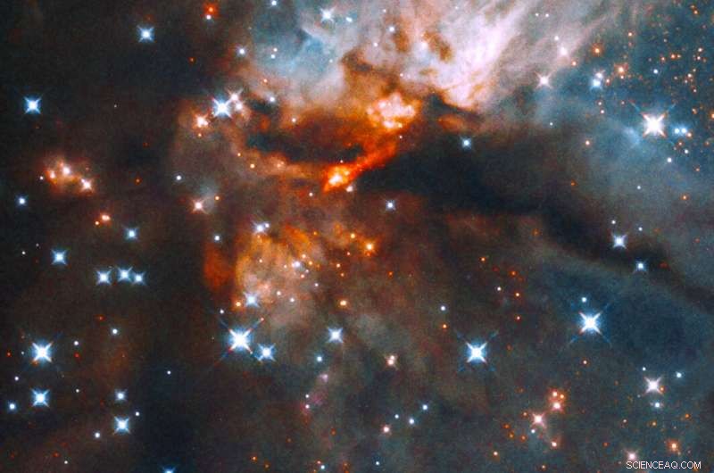 New Hubble Image Reveals Nebula Producing Massive Stars