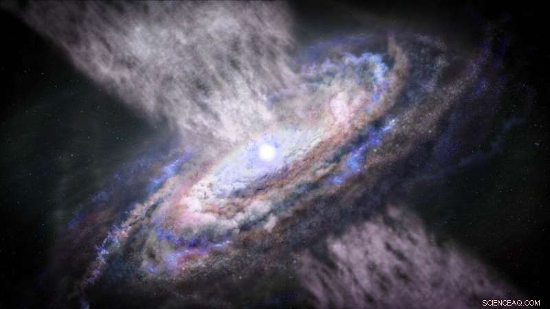 New Gamma‑Ray Findings Shed Light on Ultra‑Fast Outflows Driving Galaxy Evolution