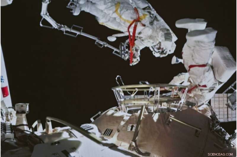 Chinese Astronaut Wang Yaping Performs First Female Spacewalk