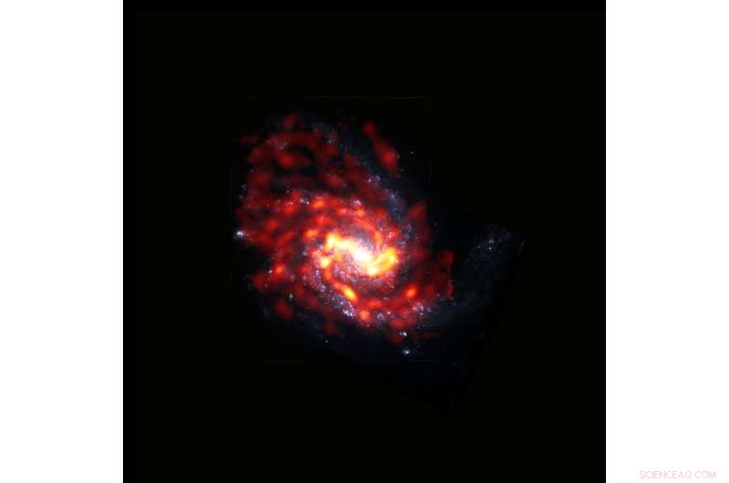 ALMA Study Reveals How Virgo Cluster Strips Galaxies of Star-Forming Gas