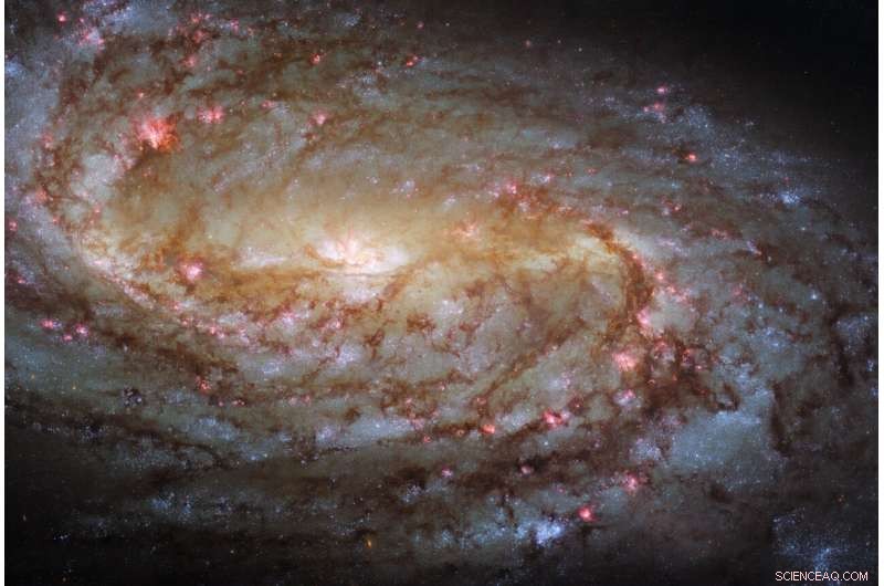 Hubble Reveals Intricate Spiral Galaxy NGC 2903 in High-Resolution Image