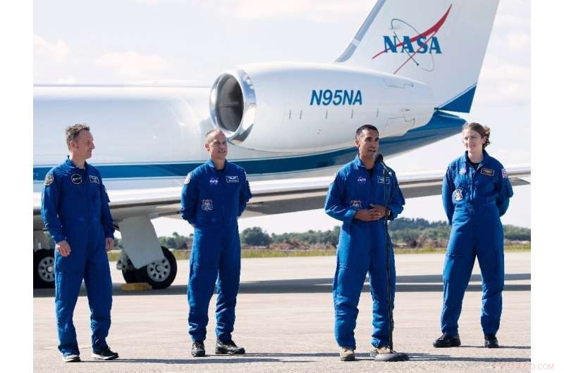 NASA & SpaceX Launch Four Astronauts to the ISS This Sunday