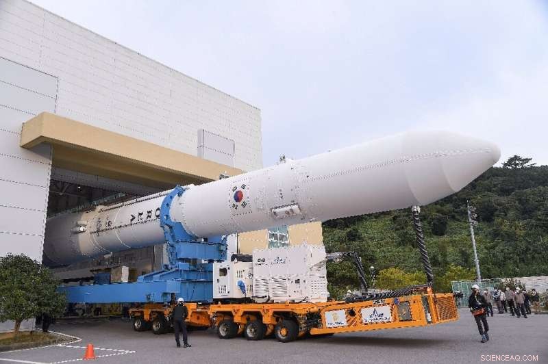 South Korea s First Indigenous Rocket Launch Falls Short of Orbit Success