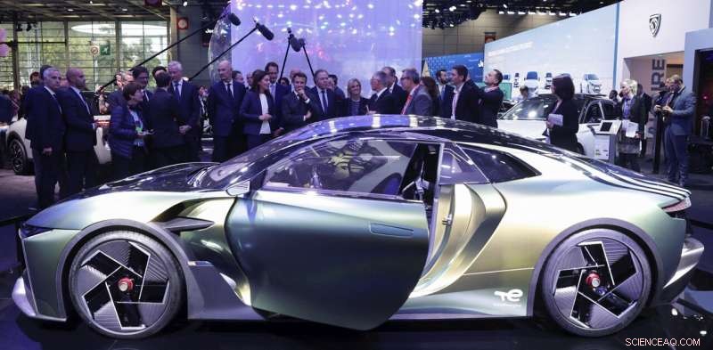 Electric Vehicles Take Center Stage at Refined Paris Auto Show