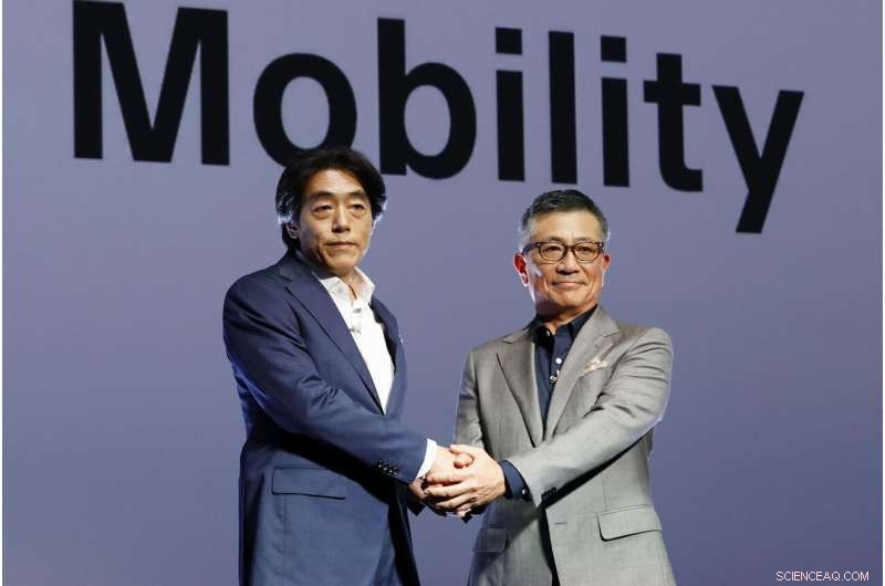 Sony and Honda Announce Joint EV Production for 2026 U.S. Delivery