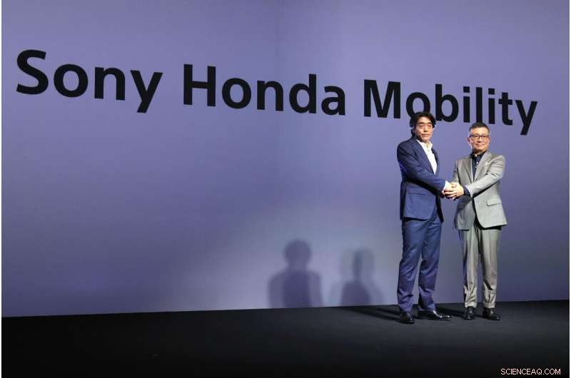 Sony and Honda Announce Joint EV Production for 2026 U.S. Delivery