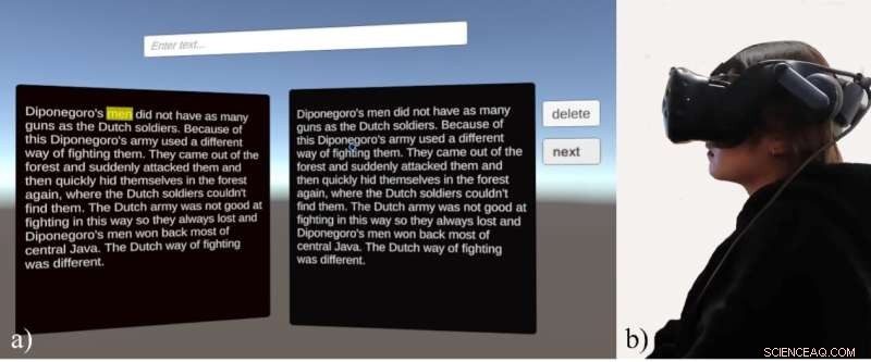 Evaluating Hands‑Free Text Selection for VR Headsets: Efficacy Study Results