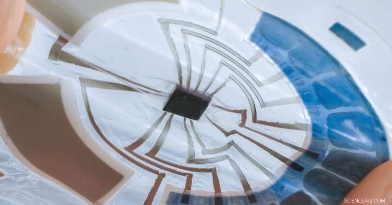 UC San Diego Unveils Flexible Sweat Sensor for Instant Glucose and pH Readouts