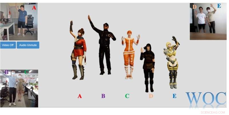 Explore the 3D Metaverse: A Virtual Chatroom Accessible via Phone or PC Camera