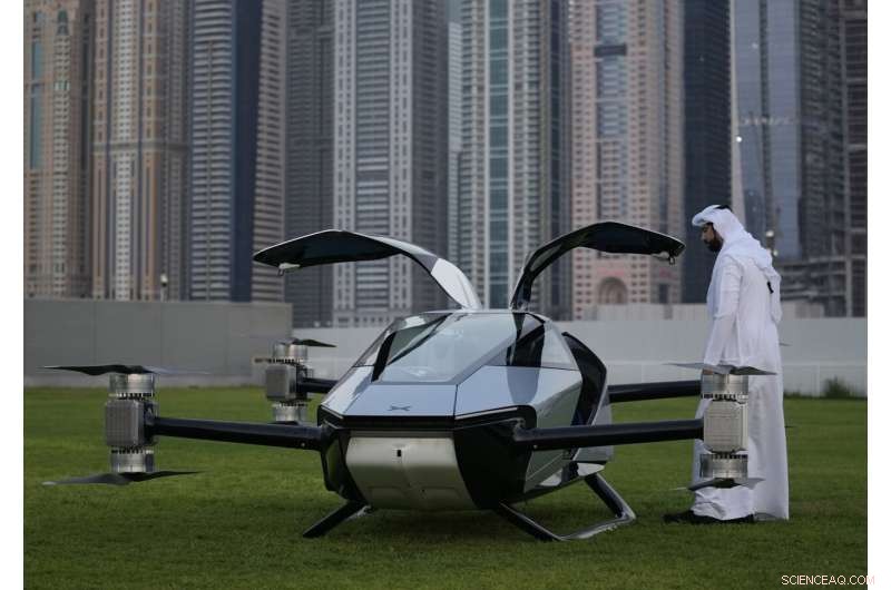 XPeng Conducts Electric Flying Taxi Test in Dubai