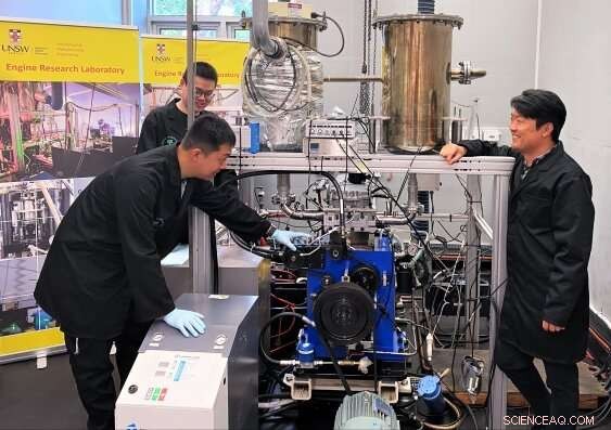 UNSW Breakthrough: Retrofit Diesel Engines for 90% Hydrogen Use, Cutting CO₂ by Over 85%
