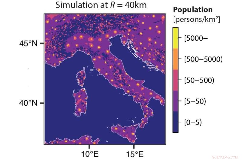 Computational Model Reveals How Roads Shape Human Settlement Networks