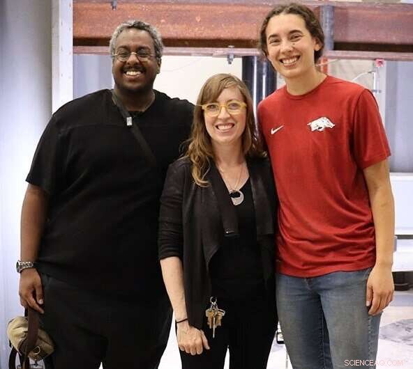 Collaborative Beam Stress Test at University of Arkansas