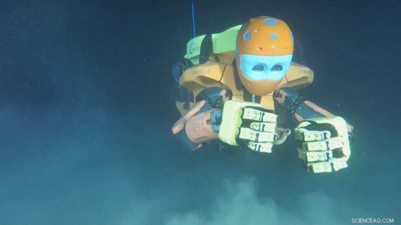 OceanOne K Brings Human Vision and Touch to the Deep Sea