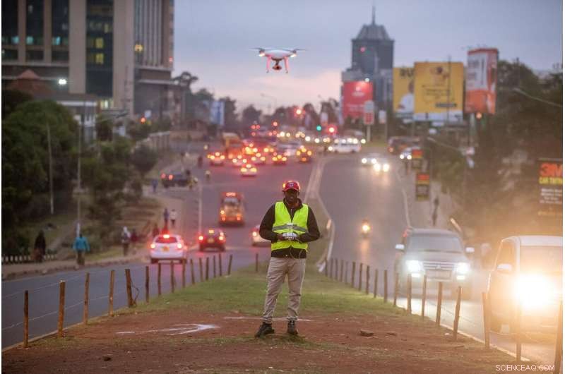 Sky‑Based Drone Swarms Track Urban Traffic for Smarter Mobility
