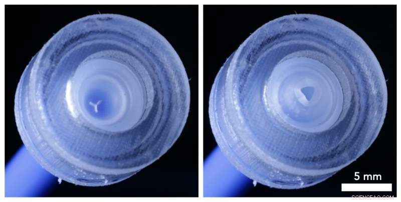 Responsive Soft Robots Mimic Ketchup Bottle Flow for Natural Movement