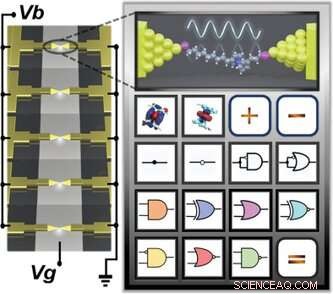 Single Molecule Constructs All Logic Gates in Nanoscale Breakthrough