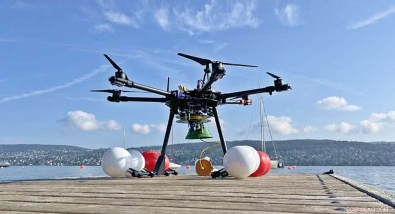 Imperial College s Dual-Robot Drone Flies and Dives for Aquatic Environmental Monitoring
