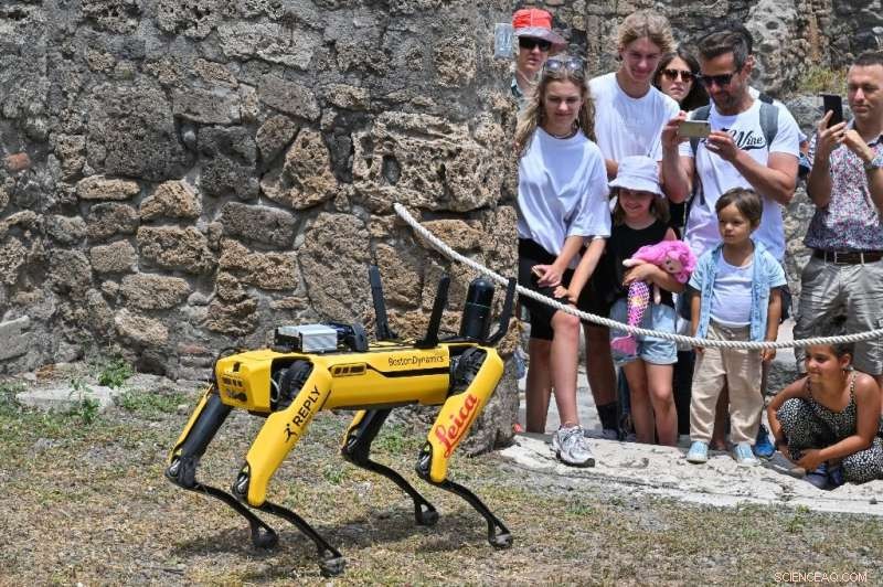 Pompeii Deploys Robot Dog Spot for Ancient Ruins Surveillance