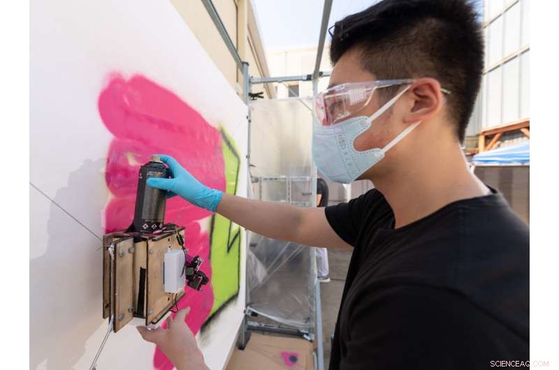 GTGraffiti: Georgia Tech’s Human-Like Painting Robot