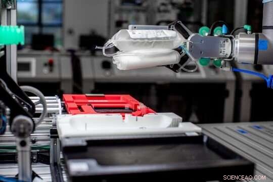 Robotic Arm Automates Blood Pack Folding to Enhance Donation Processing