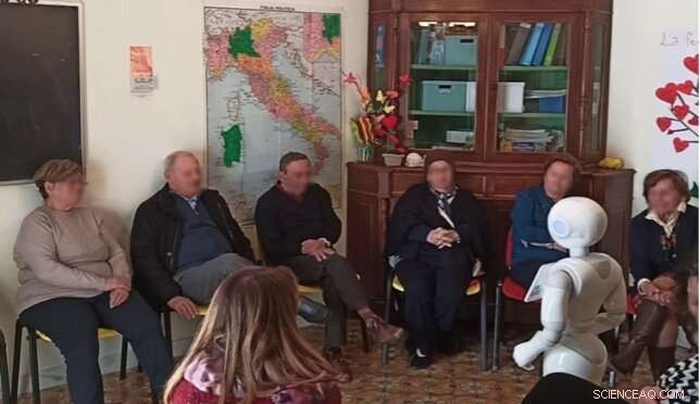 Humanoid Robot Interaction with Seniors: A Study on Cognitive and Emotional Responses